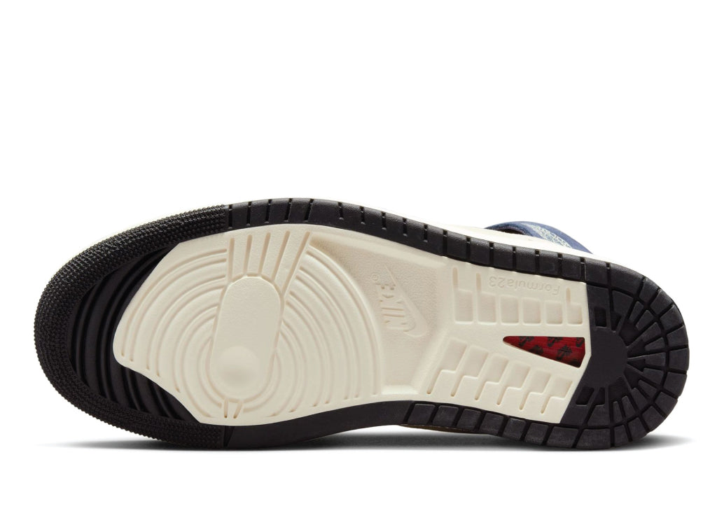 Air Jordan 1 High Zoom Air CMFT 2 Muslin Blackened Blue