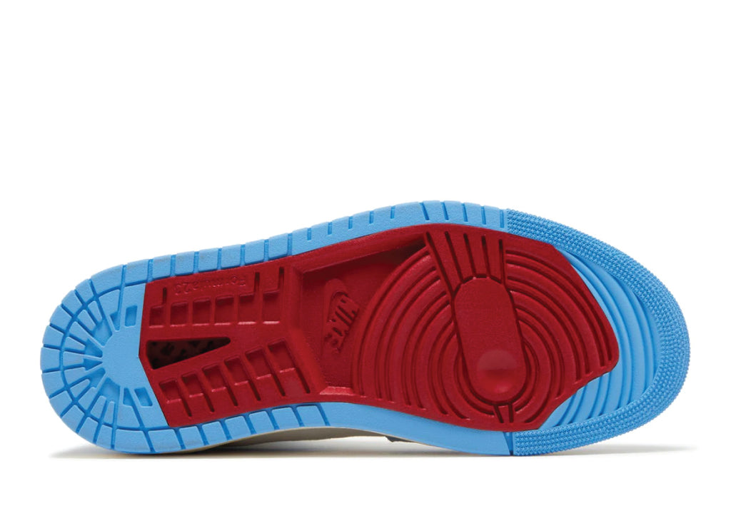 Air Jordan 1 High Zoom Air CMFT 2 Phantom University Blue Wmns