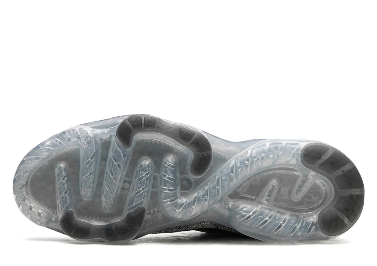 Air VaporMax 2023 Flyknit Pure Platinum Anthracite | Sneakers Forest - Sole Sides