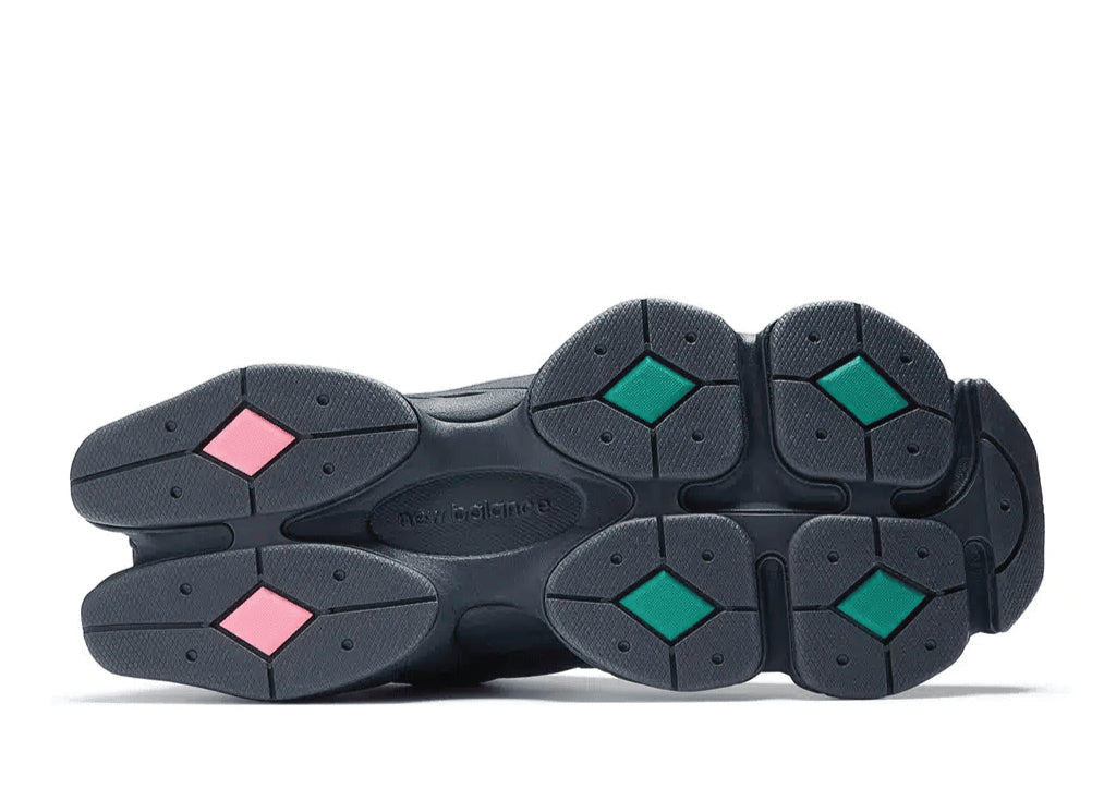 New Balance 9060 Mowalola Burglarwear Black Teal Pink