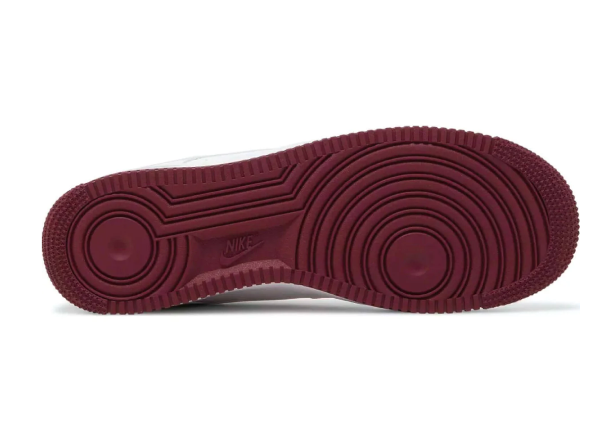 Nike Air Force 1 '07 'White Dark Beetroot'