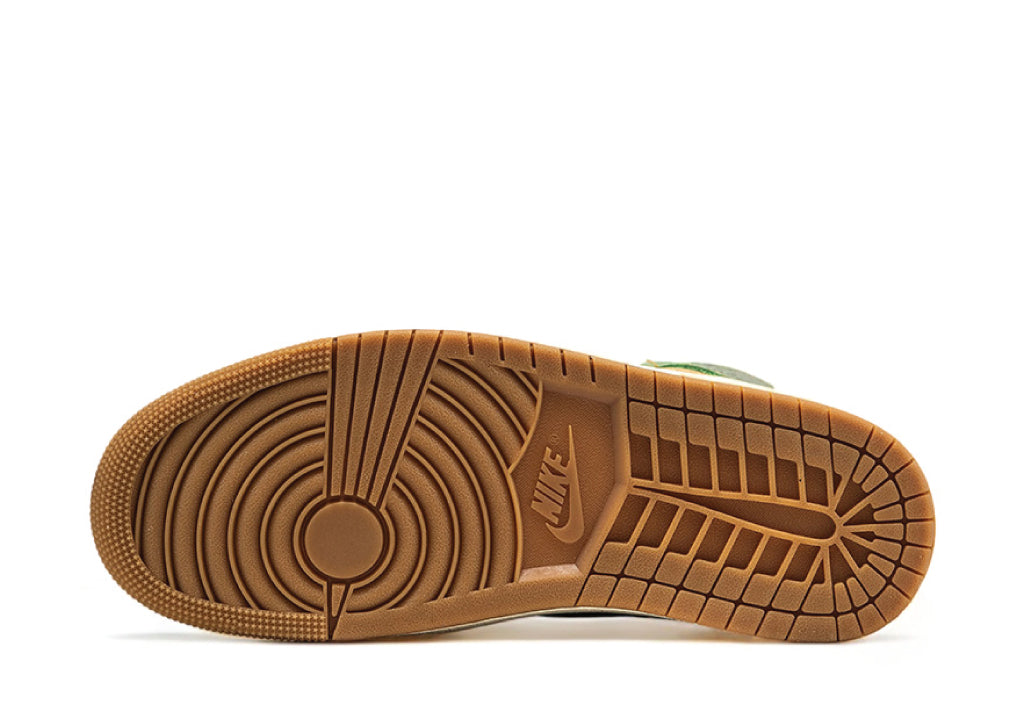 Air Jordan 1 High Voodoo Brown / Grey / Green