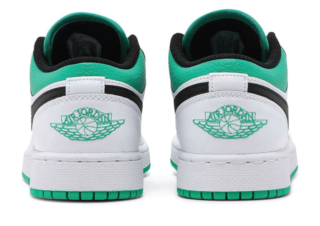 Air Jordan 1 Low White Lucky Green