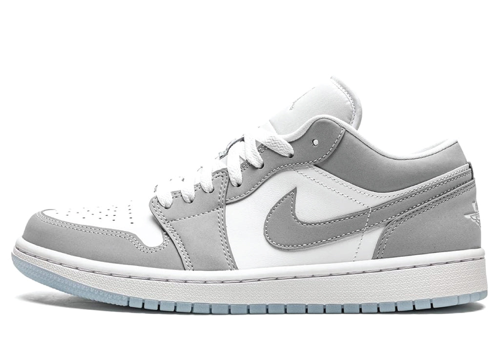 Air Jordan 1 Low White Wolf Grey Wmns