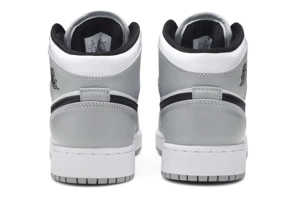 Air Jordan 1 Mid GS Light Smoke Grey