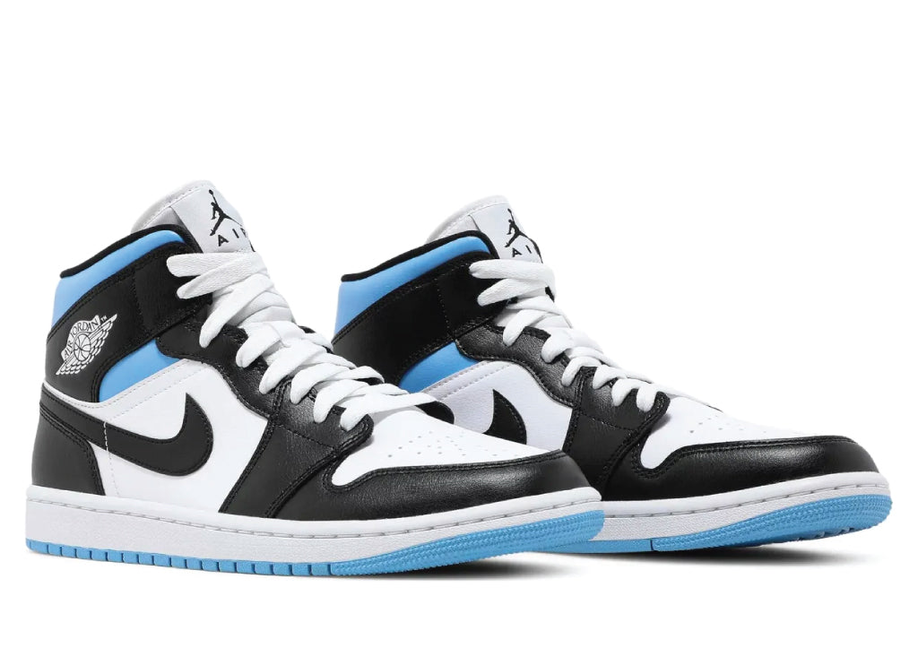 Air Jordan 1 Mid University Blue Wmns