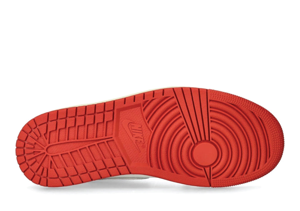 Air Jordan 1 Retro High Rare Air Sail Cinnabar WMNS