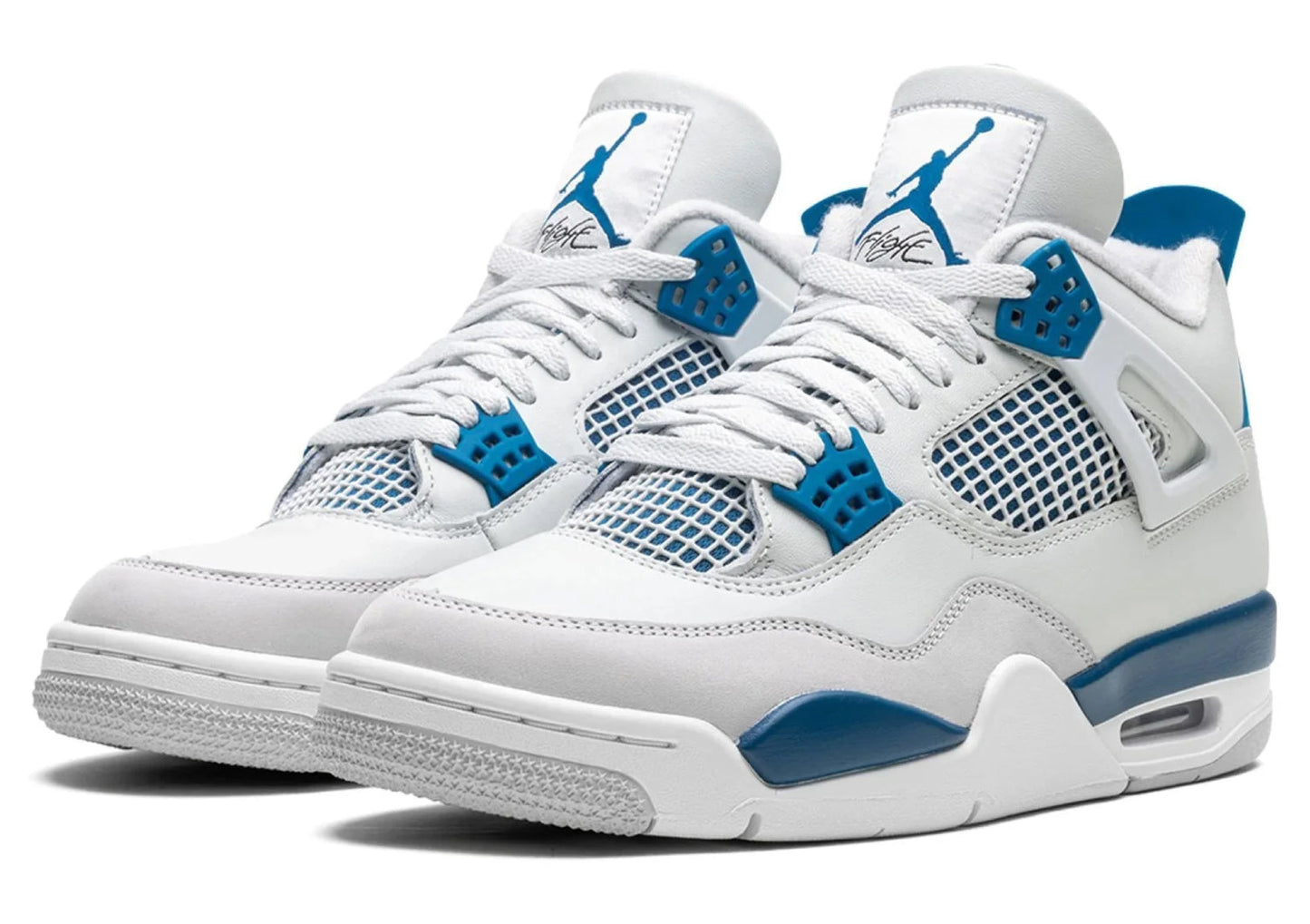 Air Jordan 4 Military Blue 2024 | Sneakers Forest - Double Front