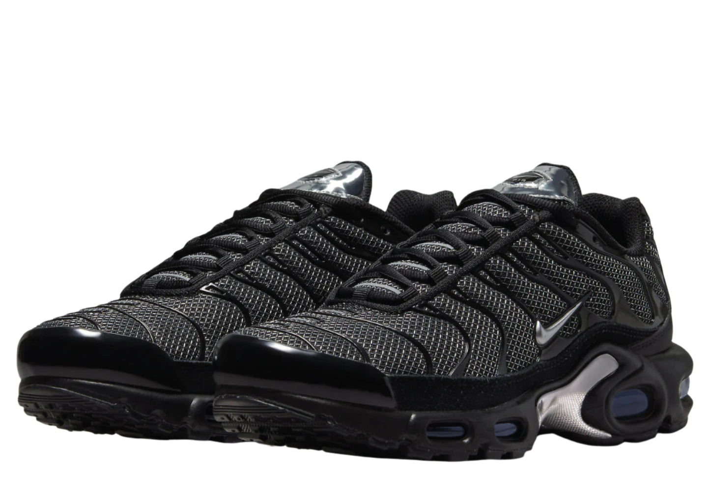 Air Max Plus Black Metallic Silver | Sneakers Forest - Double Fronted