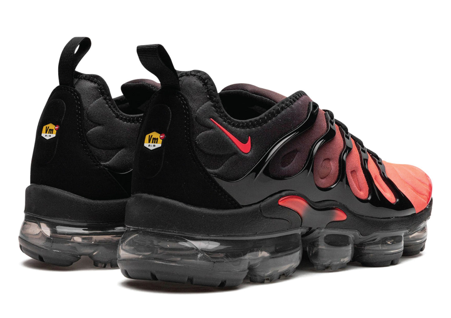 Air VaporMax Plus Black Crimson Gradient | Sneakers Forest - Back
