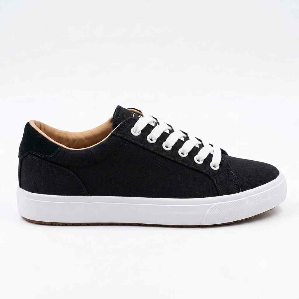 Sneaker House Women's Black Canvas Classic Casual Sneakers