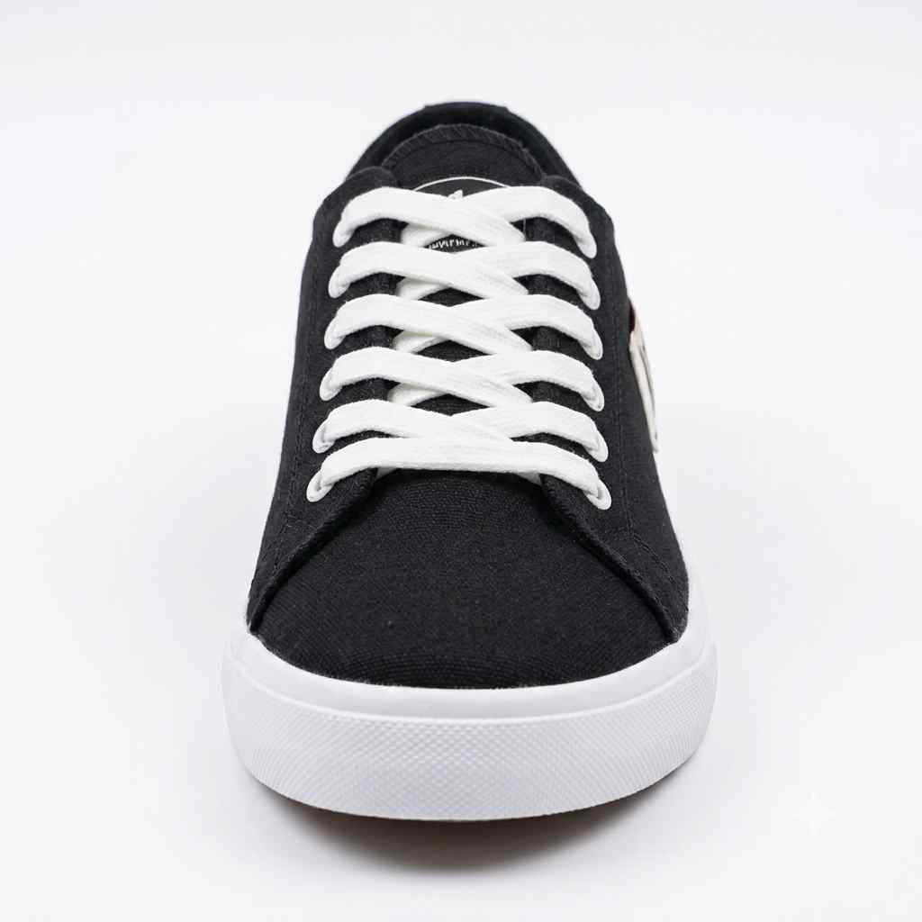 Sneaker House Women's Black Canvas Classic Casual Sneakers
